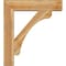 Ekena Millwork Legacy Block Rough Sawn Bracket w/ Offset Brace, Western Red Cedar, 8"W x 34"D x 38"H BKT0806X34X38LEC05RWR - alternate 2